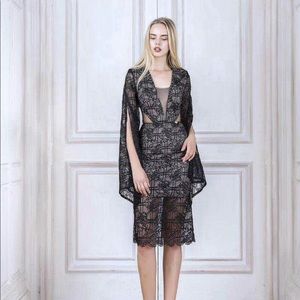 Bronx and Banco Natasha Noir Dress